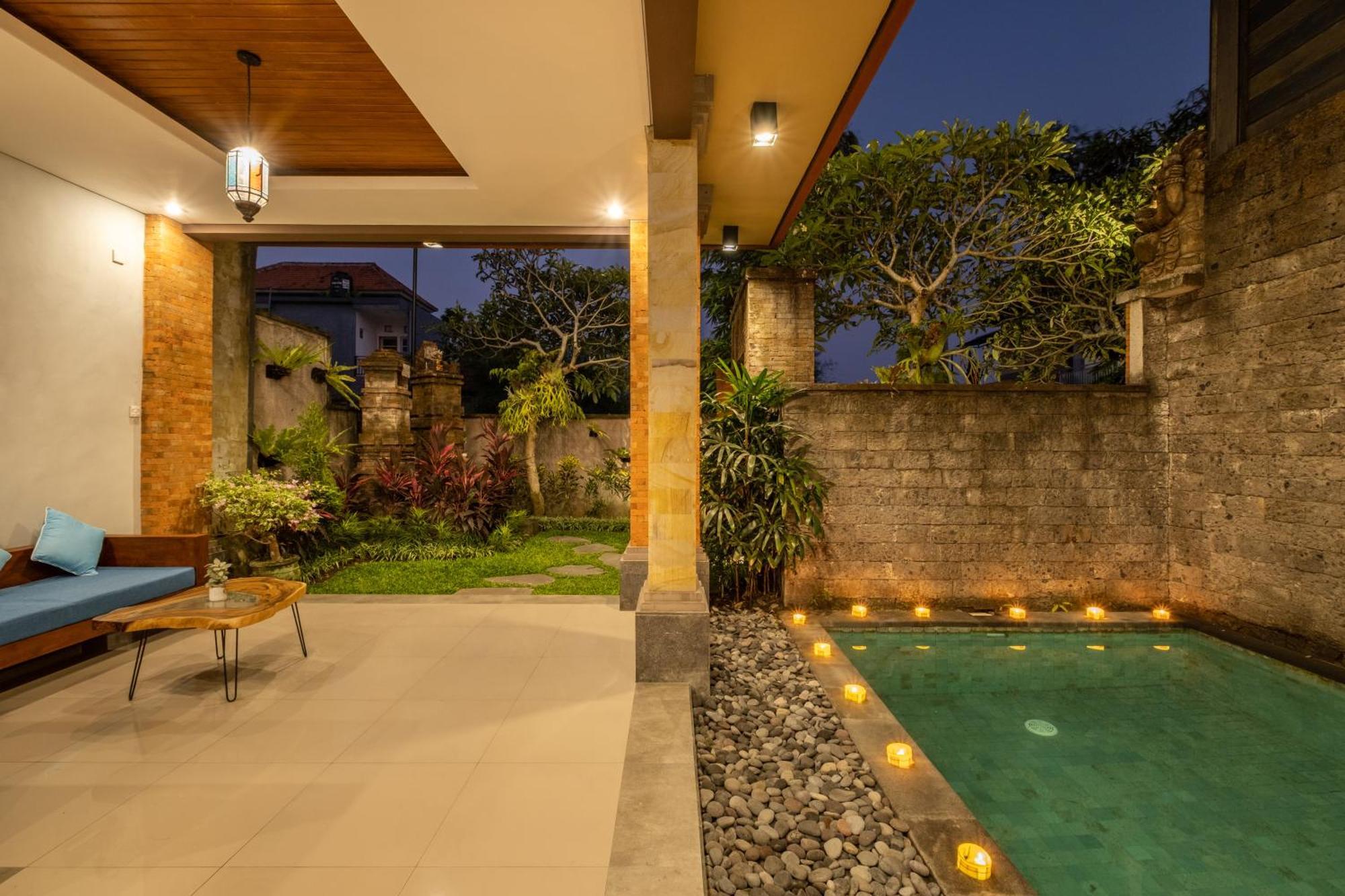 Villa Wananta Ubud Exterior foto